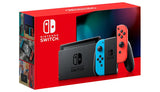 Nintendo Switch Console - Neon Blå/Rød + Nintendo Switch Sports