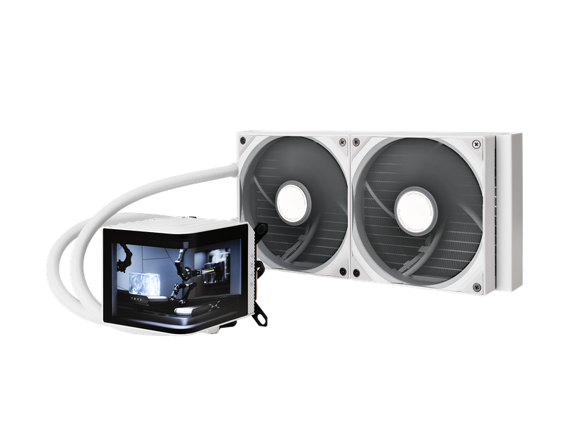 TRYX PANORAMA 280mm AIO Liquid Cooler Hvid TRYX