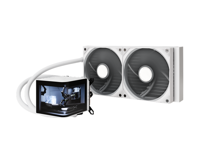 TRYX PANORAMA 280mm AIO Liquid Cooler Hvid TRYX