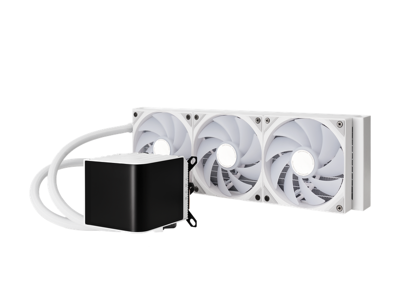 TRYX PANORAMA 360mm AIO Liquid Cooler ARGB Hvid TRYX