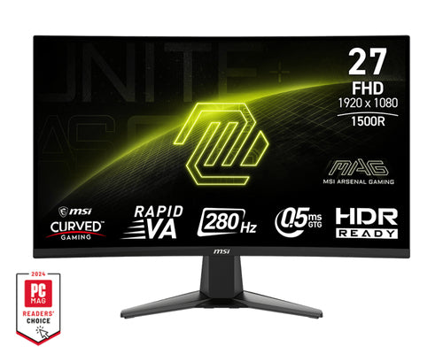 MSI MAG 276CXF – buet skærm