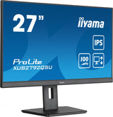 iiyama ProLite XUB2792QSU-B6 27 2560 x 1440 (2K) HDMI DisplayPort 100Hz Pivot Skærm Iiyama