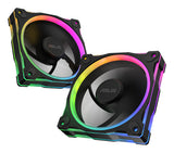 ASUS Prime MR120 ARGB Reverse Fan – kabinetblæser – Sort – Reverse