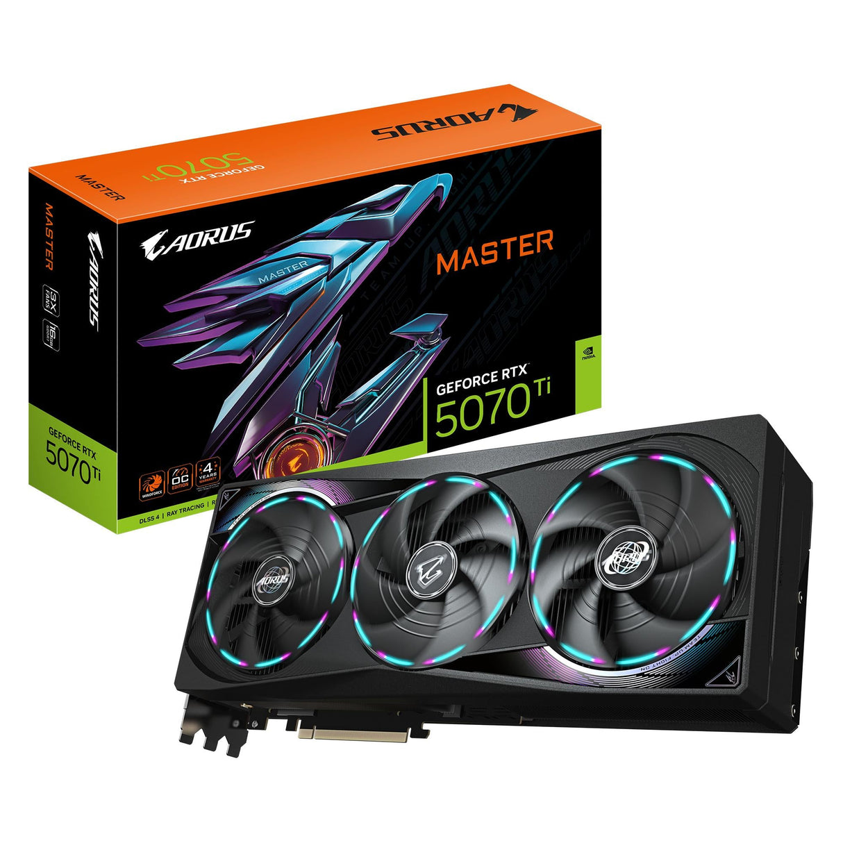 Gigabyte Geforce RTX5070TI AORUS MASTER 16GB Gigabyte