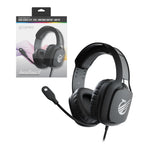 KMD Instinct Universal – sort gamingheadset – sort headset med mikrofon og emballage