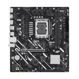 ASUS PRIME H810M-E-CSM set ovenfra