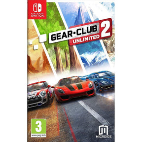 Gear.Club Unlimited 2 fysisk Nintendo Switch-spilæske