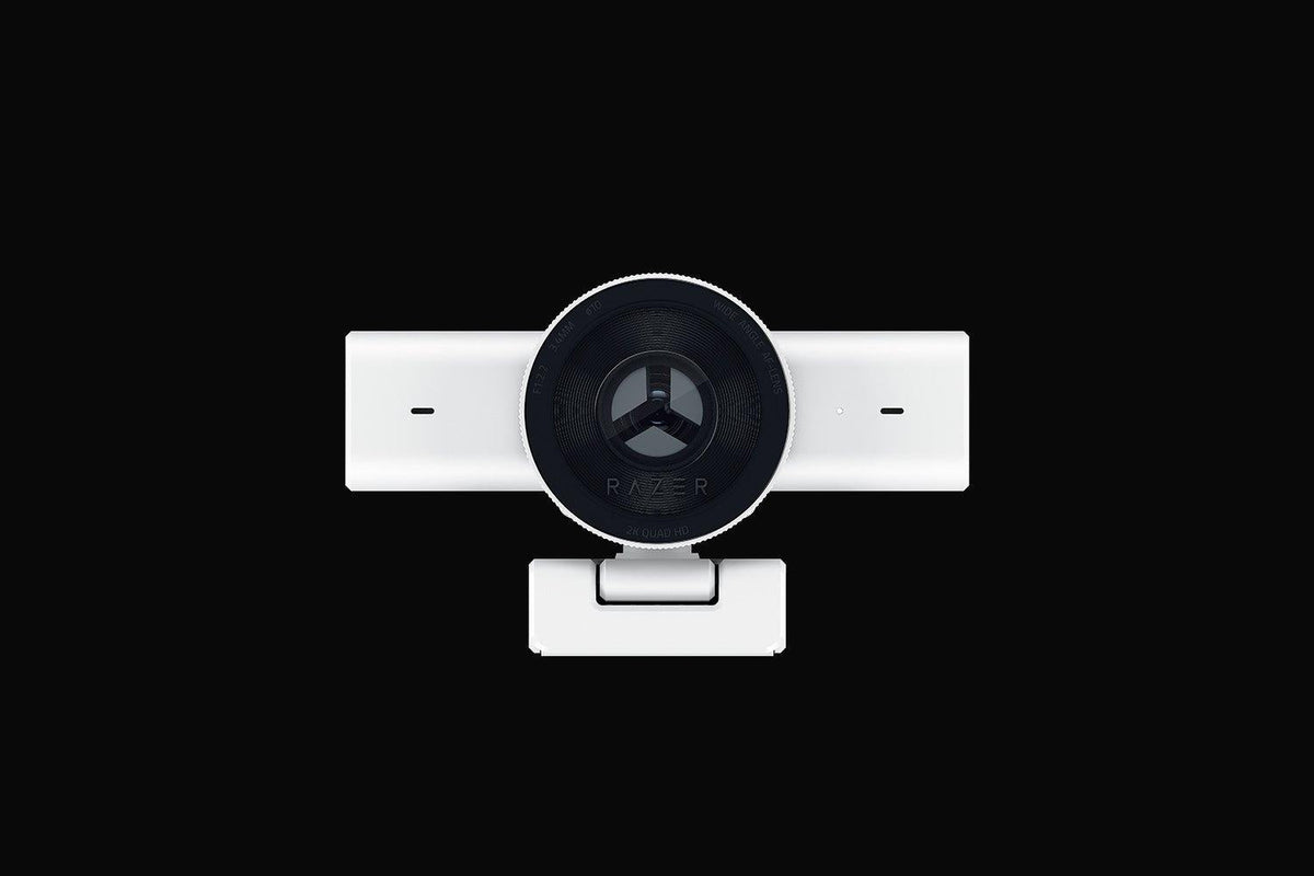Razer - Kiyo V2 X – Ultimate Webcam for Streamers & Creators - White Razer