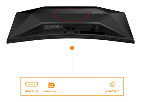 AOC Gaming C27G42E 27", 1920x1080/1ms/300cd/m², HDMI, DisplayPort, Headphone Out AOC