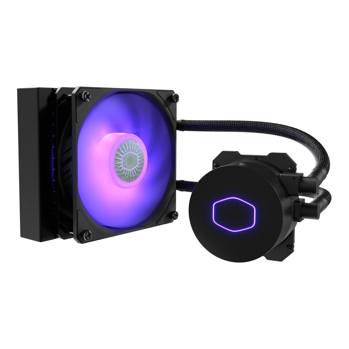 Cooler Master MasterLiquid ML120L V2 RGB Processors flydende kølesystem 1-pack Sort 120 mm