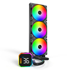 Montech HyperFlow Digital 360 Black Telon Technology Co Ltd (Montech)