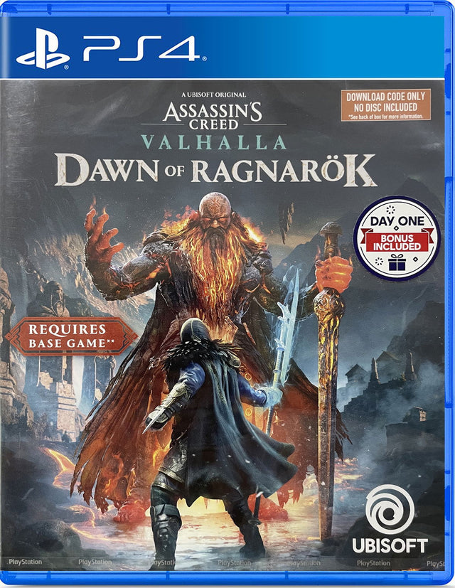 Assassin's Creed Valhalla Dawn of Ragnarok Expansion (Code in box) – PlayStation 4 – downloadkode i æske