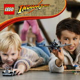 LEGO Indiana Jones 77012 – Kampfly-jagt – produktdetalje eller byggeeksempel 6