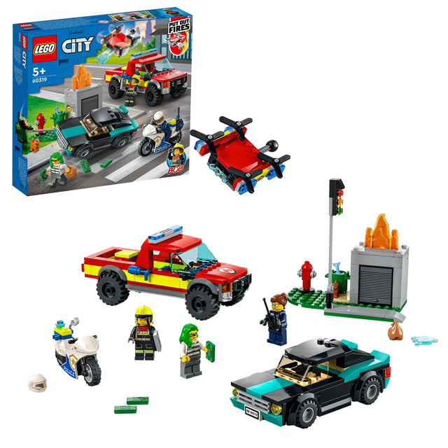 LEGO City Fire Fighter & Chase - 60319 LEGO