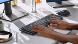 Logitech - MX Mechanical Wireless Illuminated Keyboard - Nordic - Clicky Switch Logitech