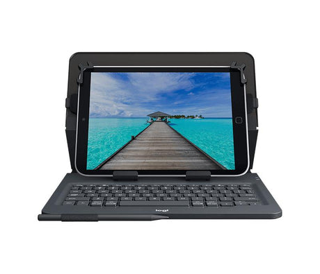 Logitech - Universal Folio w/Keyboard, 10 - Black (Nordic)