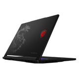 MSI Raider 16 Max HX B2WJ-414FRY – bagside fra en anden vinkel