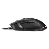 Sharkoon SHARK Force 3 Black 12800 DPI A825 RGB 1000Hz 8-Button Rapid Fire Gaming Mouse Sharkoon