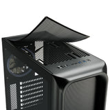 Sharkoon TK5M RGB, tower housing, black, tempered glass - window Sharkoon