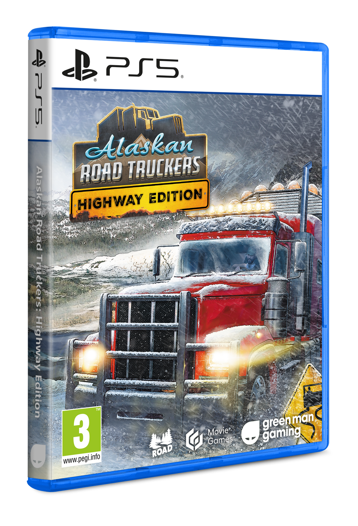 Alaskan Road Truckers - Highway Edition – PlayStation 5 – spilomslag