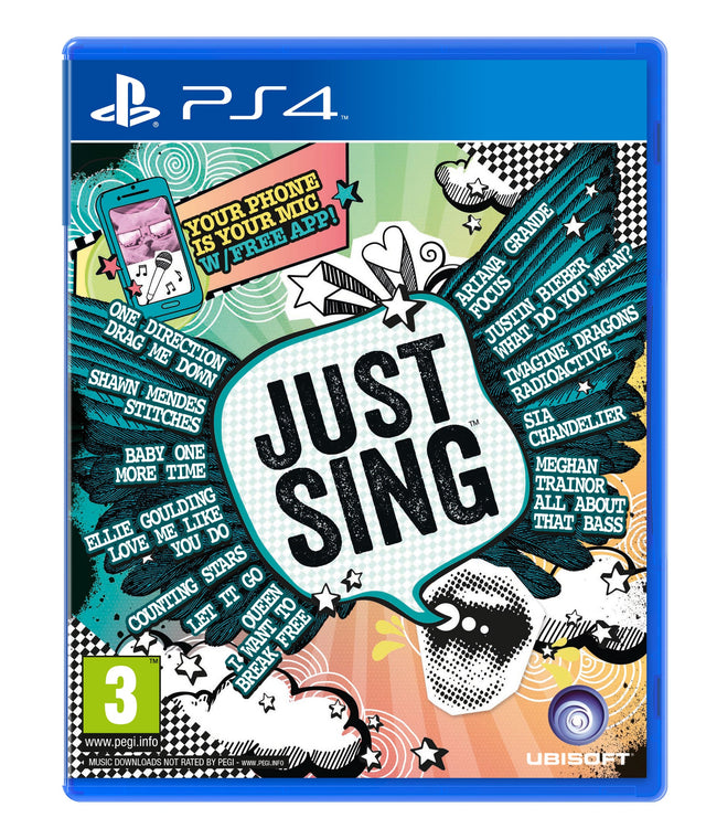 Just Sing - PS4 - omslag