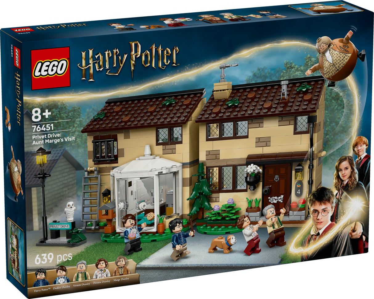 LEGO 76451 Harry Potter Privet Drive: Aunt Marge's Visit LEGO