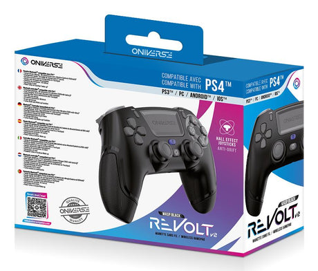 Oniverse - Wireless Controller Revolt V2 BT Wasp - PS4 (Black) Geekd