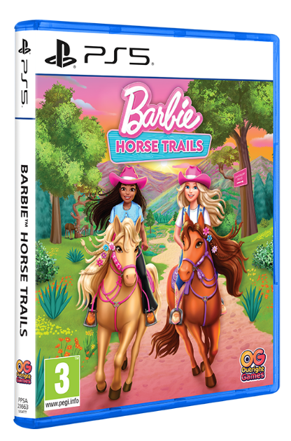 Barbie Horse Trails (ENG/FR/NL) – PlayStation 5 – spilomslag