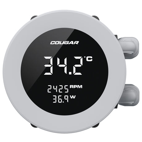 COUGAR Poseidon Vistek 360, ARGB, hvid AIO-vandkøler – produktdetalje
