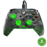 Turtle Beach Rematch Core Ghost Camo/Green – Xbox/PC – Front med camouflage