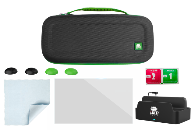 iMP Tech Protect and Charge Pack til ROG Xbox Ally / Ally X – sort – produktfoto