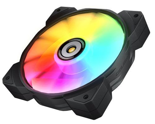 COUGAR MHP 120 ARGB, sort, 3 stk. kabinetblæser – produktdetalje