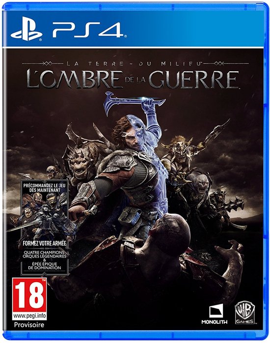Middle-Earth: Shadow Of War – PlayStation 4 | Geekd