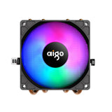 CPU active cooling Aigo CC94 RGB (heatsink + fan 90x90) black Aigo