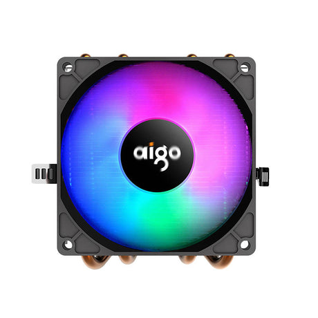 CPU active cooling Aigo CC94 RGB (heatsink + fan 90x90) black Aigo