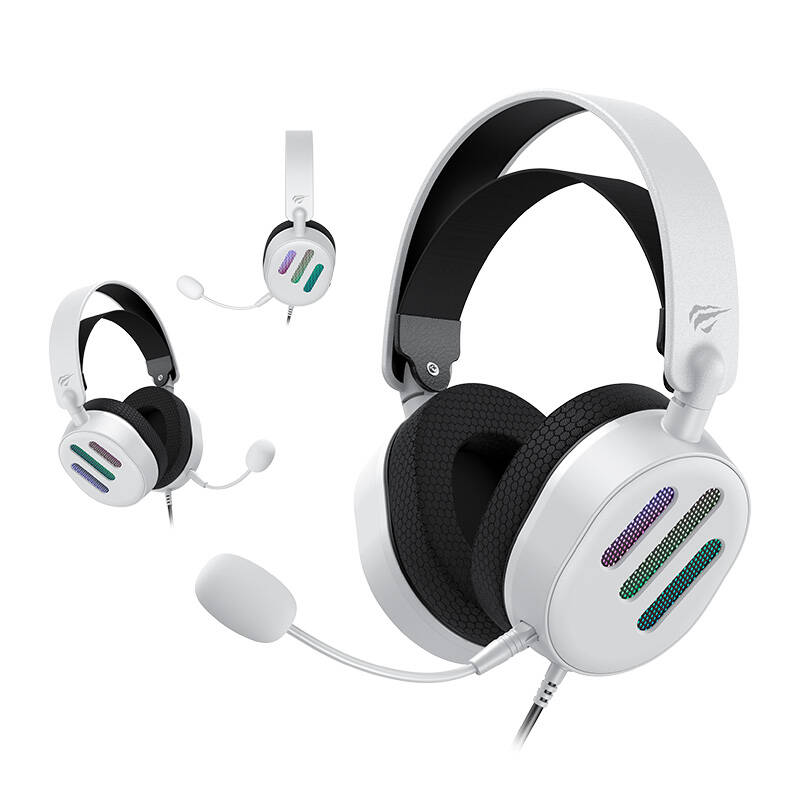 Gaming Headphones Havit H2038U RGB (white) Havit