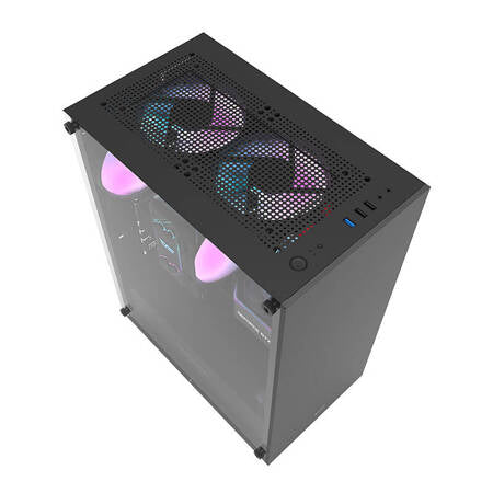 Computer kabinet Darkflash DK100 (sort)