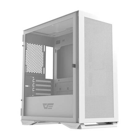 Computer kabinet Darkflash DLM200 (hvid) – Geekd