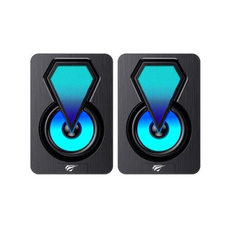 Computer speakers Havit SK210mini PRO 2.0 RGB (sort) Havit