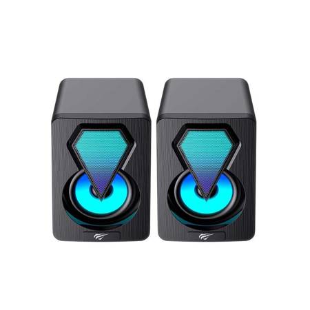 Computer speakers Havit SK210mini PRO 2.0 RGB (sort) Havit