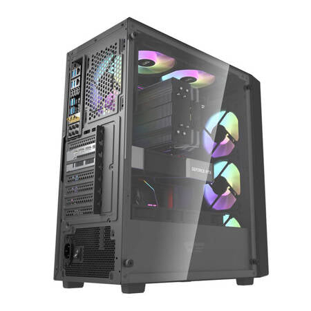 Darkflash DK353 ATX sort computer kabinet Darkflash