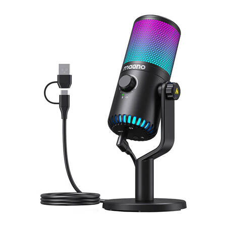 Gaming Microphone Maono DM30RGB (sort)