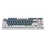 Mekanisk Gaming Tastatur Havit KB884L hvid Havit