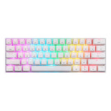 Wireless Mechanical keyboard Motospeed SK62 White (red switch) Motospeed