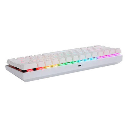 Wireless Mechanical keyboard Motospeed SK62 White (red switch) Motospeed