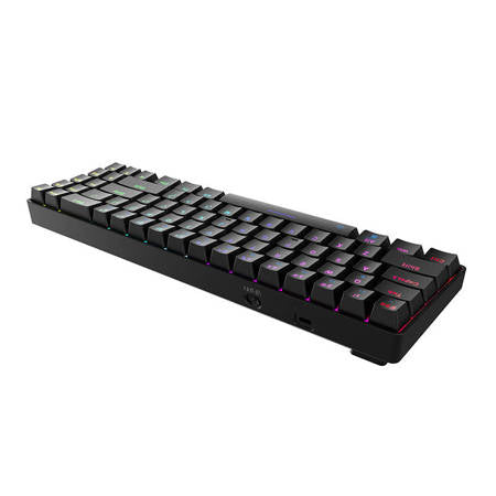 Wireless mechanical keyboard Dareu EK871 Bluetooth + 2.4G RGB (black) Dareu