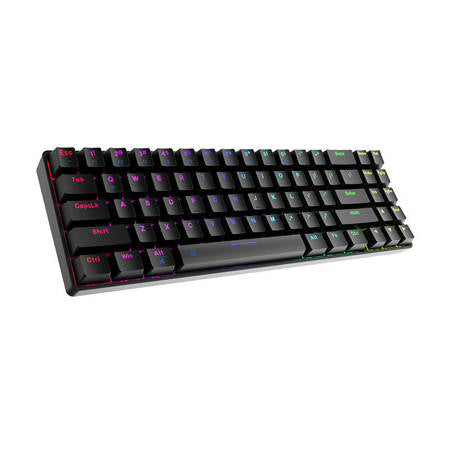 Wireless mechanical keyboard Dareu EK871 Bluetooth + 2.4G RGB (black) Dareu