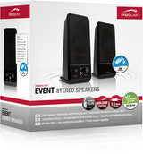 Speedlink - Event USB Powered Stereo Computer PC Speakers Speedlink