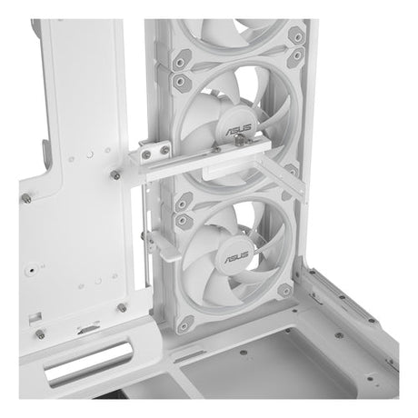 ASUS PRIME AP304 TG ARGB WHITE – nærbillede af produktets detaljer (vinkel 6)