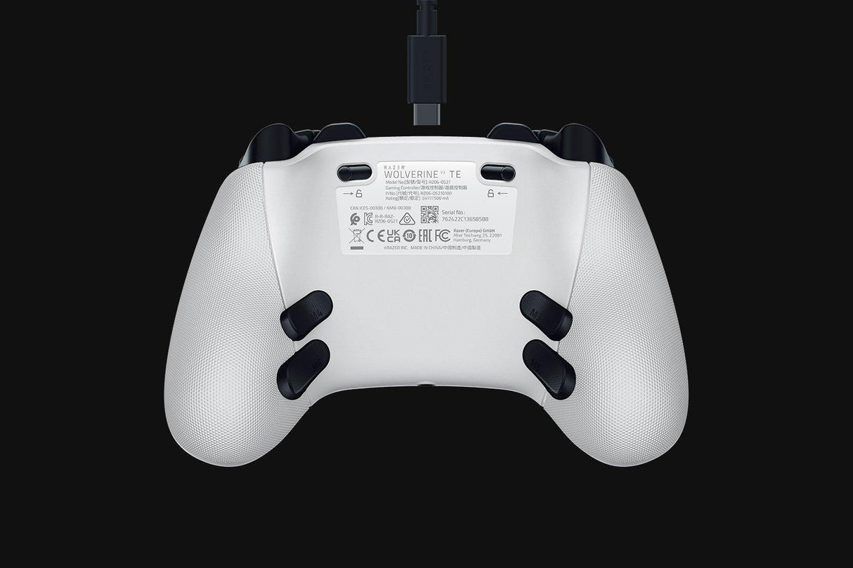 Razer - Wolverine V3 Tournament Edition – Wired Controller for Xbox & PC - White Razer